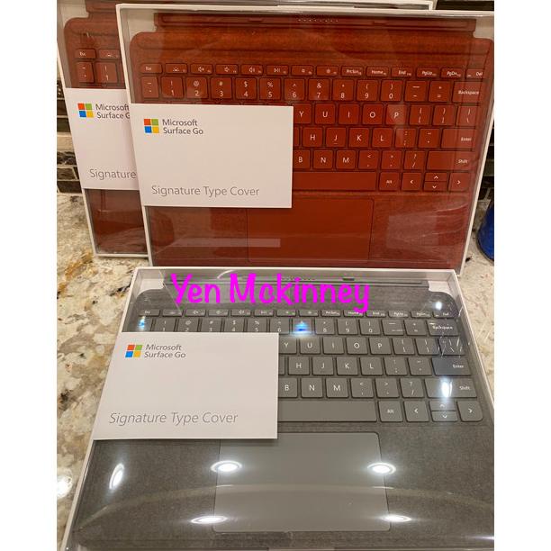 NEW Microsoft Surface Go 2 Signature Alcantara Type Cover Keyboard