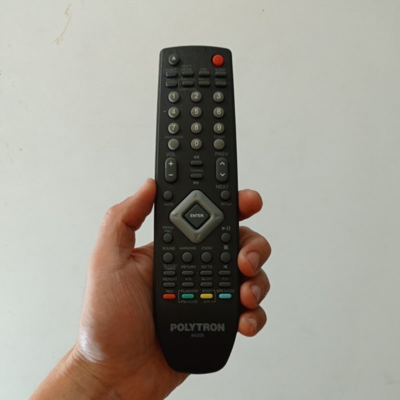 Remot Remote DVD Karaoke Player Original Polytron 84I209 ICP23K1RC PHT720SRC/ 925LRC/ 175LRC/ 500SRC