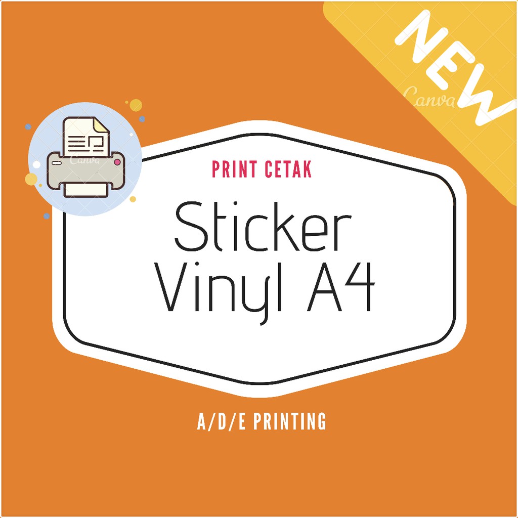 

Print Cetak Vinyl A4 Termurah minimal order 5 lembar