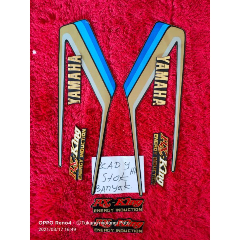 lis stiker striping RX king cobra 1990 lengkap