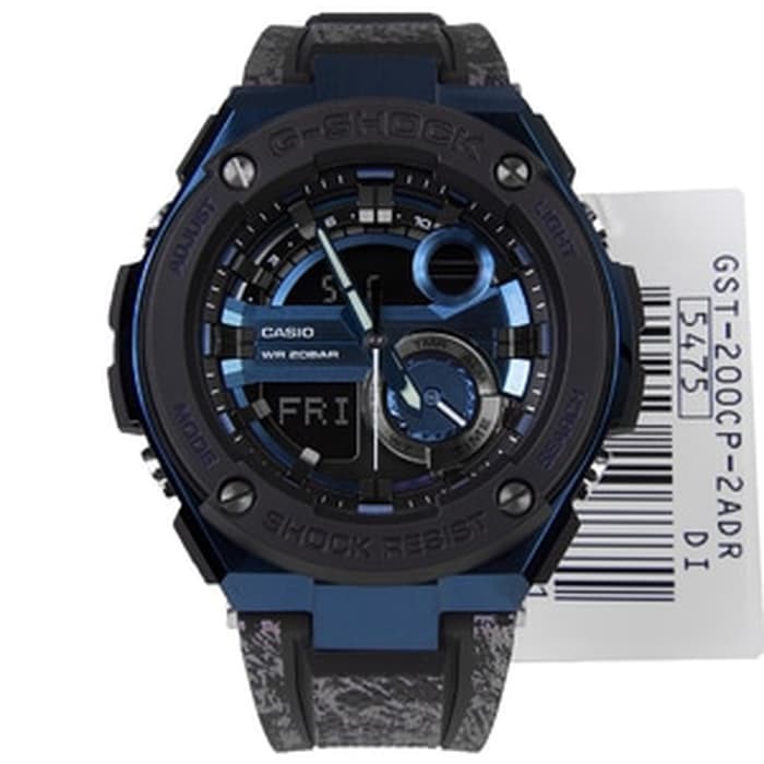 JAM CASIO G SHOCK GST 200   Gshock GST200 Casio ORIGINAL   BERGARANSI Berkualitas