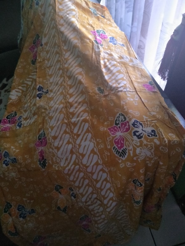 Gamis Premium Rayon Hq Busui Longdress Batik Cap Colet