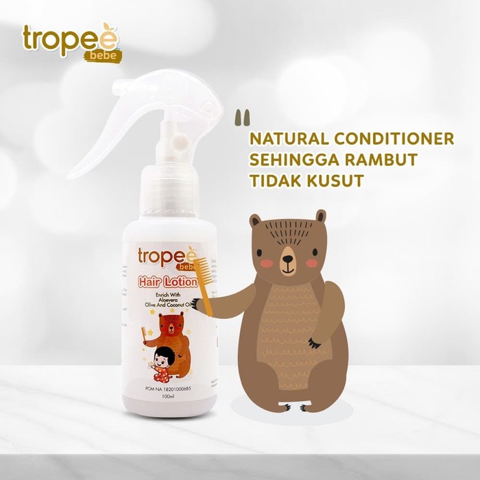 Makassar ! Hair Lotion Tropee Bebe 100 ML