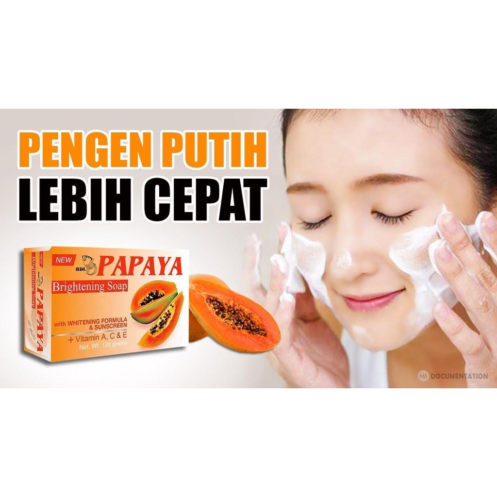 SABUN PEPAYA + SUNSCREEN MAMAYA ORIGINAL/ SABUN PEPAYA BPOM