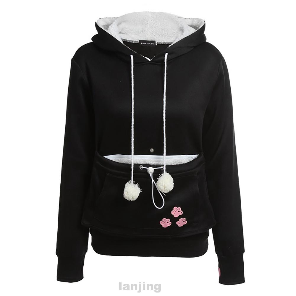 cat carrier hoodie