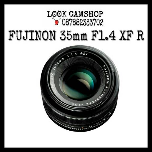 LENSA KAMERA FUJIFILM FUJI FUJINON 35mm 35 F1.4 XF R