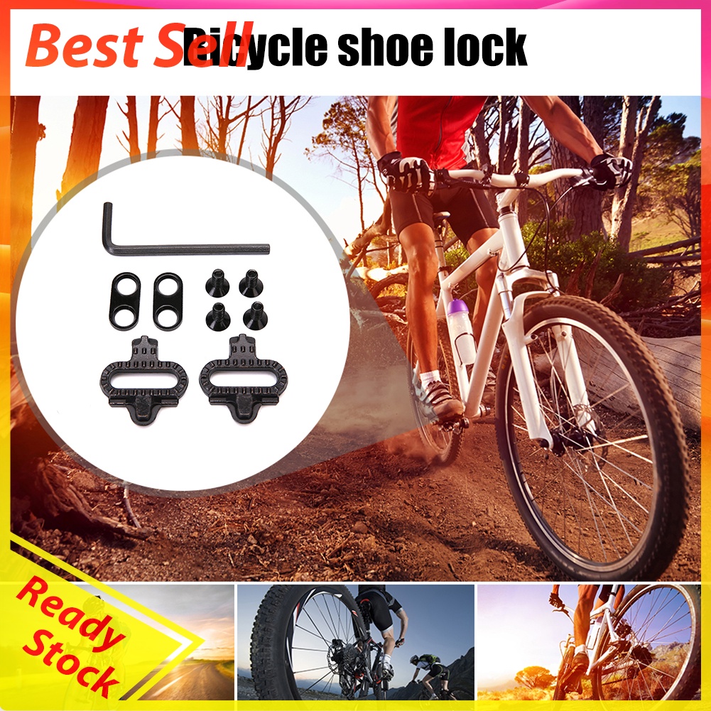 1 Set MTB Mountain Bike Pedal Cleats Cleat Racing Riding Cycling Equipment