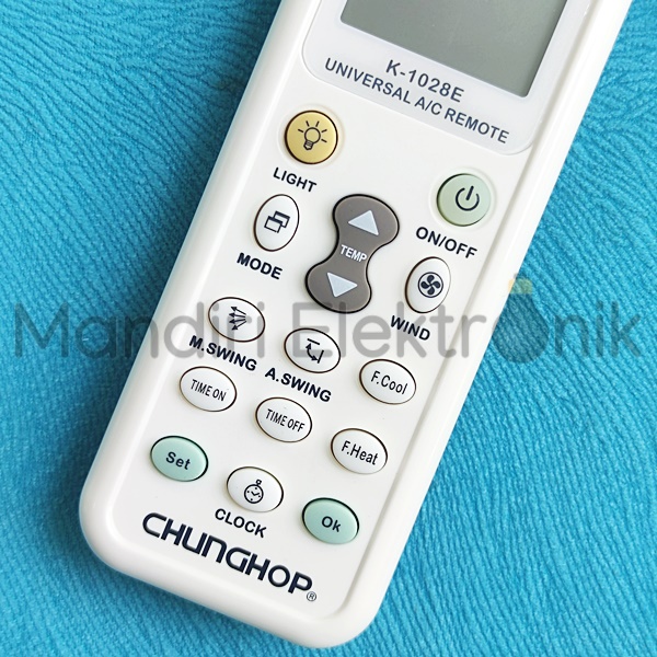 Remot AC Universal Chunghop - Remote AC Multi Universal Chunghop K-1028E - Remot AC Semua Merk