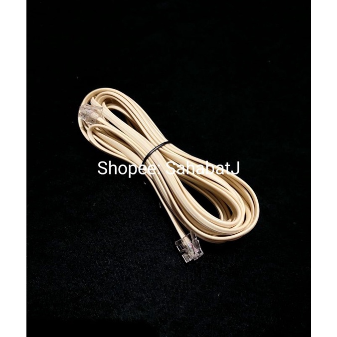 Kabel Telepon 5m / tlp 5 meter / telp