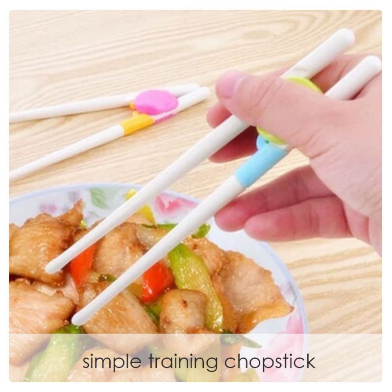 TRAINING CHOPSTICKS - Sumpit Belajar Anak Bayi/ Sumpit Anak Karakter / Sumpit