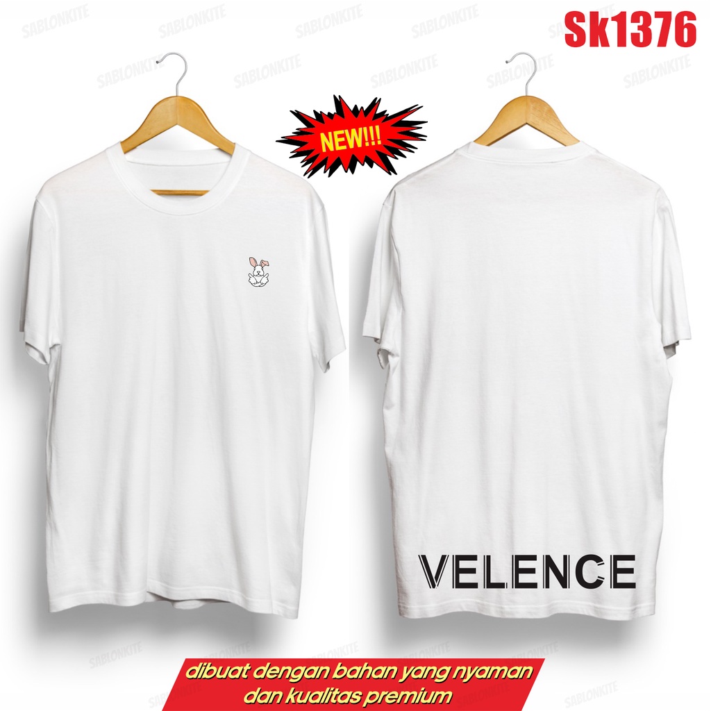 MURAH!!! KAOS THAILAND VELEN CEE KELINCI SK1376 UNISEX ADA KAOS ANAK