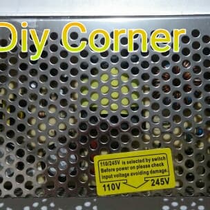 SMPS 12V 10A untuk power Ampli Audio, CCTV Temurah