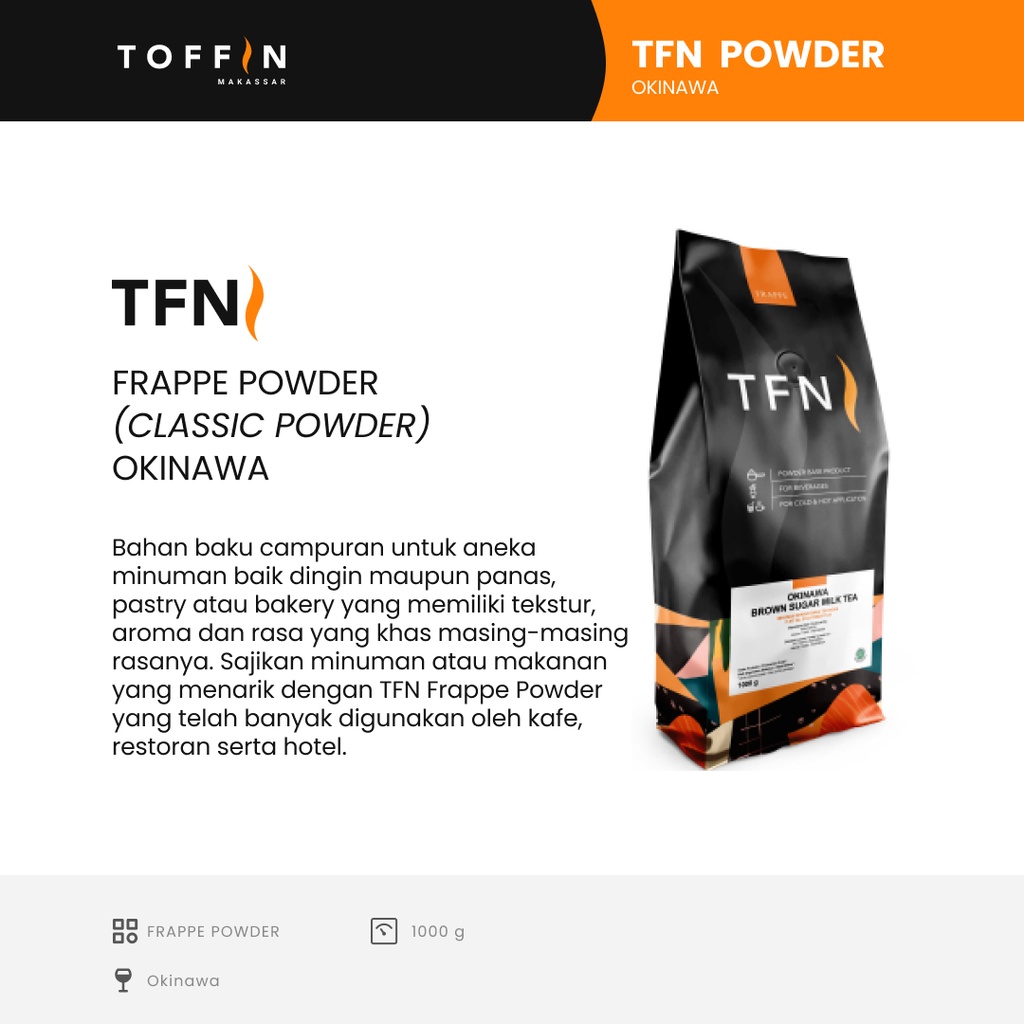 

TFN Frappe Okinawa Brown Sugar Milk Tea