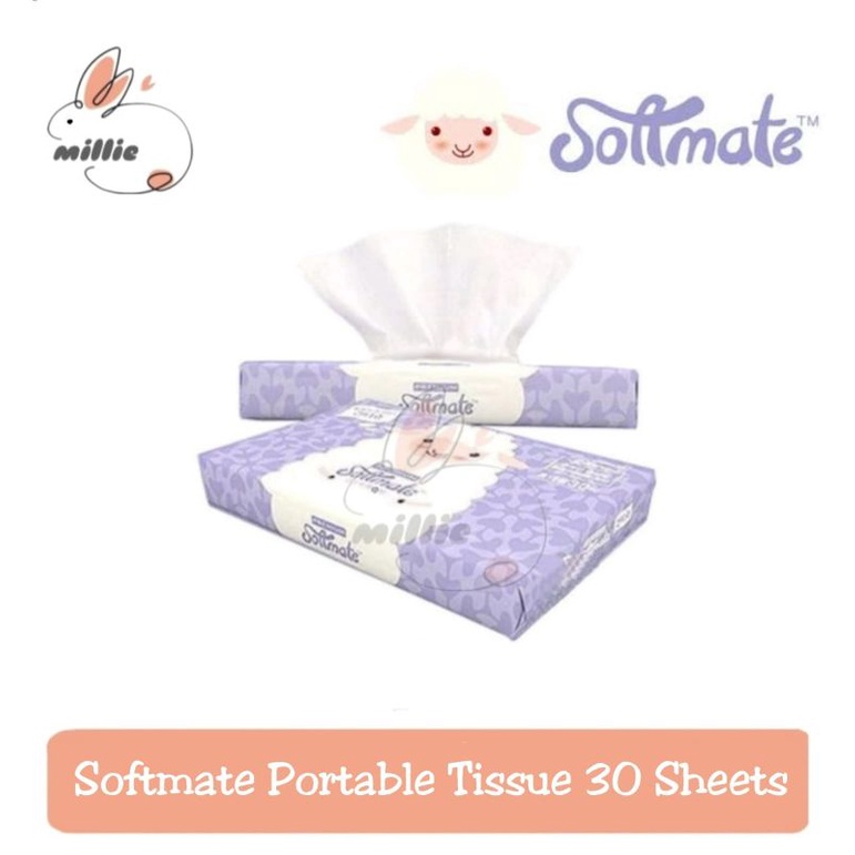 Softmate Portable Premium Tissue 30's