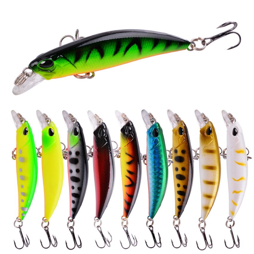 Umpan Pancing Casting Fishing Lure hard bait import Minnow ultralight 6.8cm sinking 4gr premium