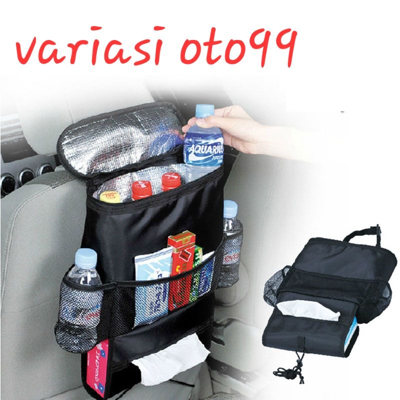 Car Cooler Bag Organizer Tas Mobil Botol Minuman Panas Dingin