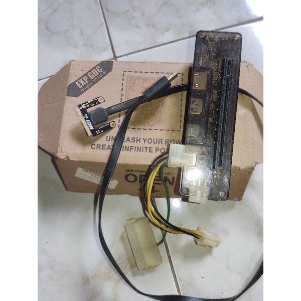 EXP GDC v8.5.c, original | vga eksternal laptop