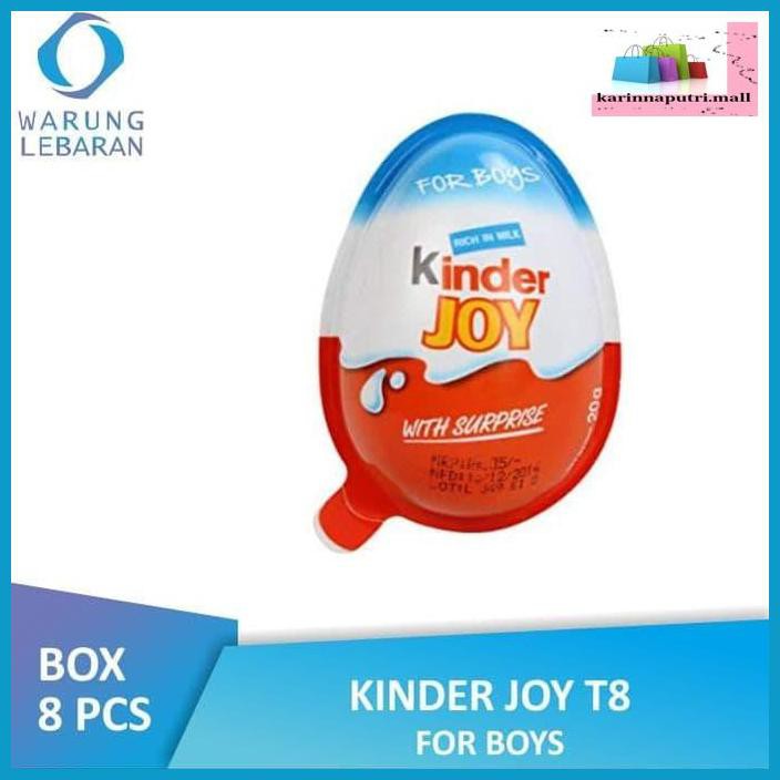 

E5Ewsfg- Pack Kinder Joy Chocolate For Boys (8 Pcs X 20 Gr) / Kinderjoy 78Itjyhf-