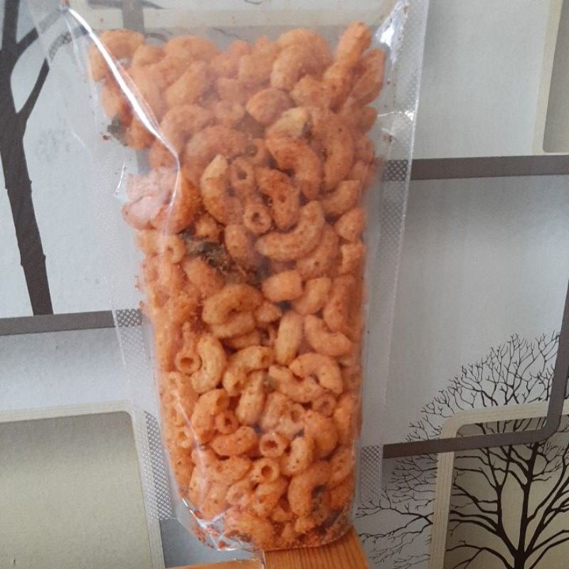 

Makaroni bantet balado pedas daun jeruk/170 gr/homemade