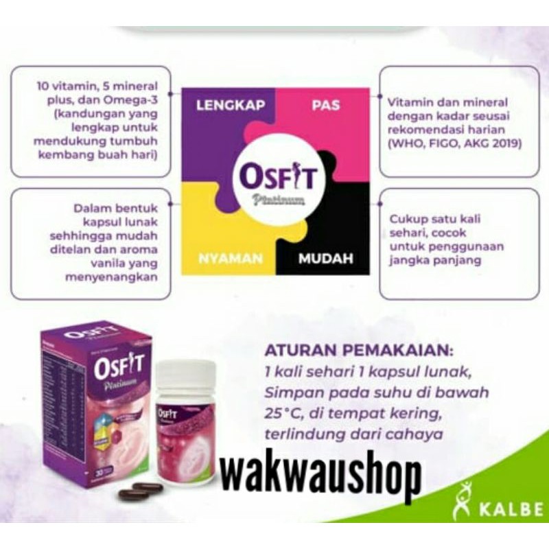 OSFIT PLATINUM (30 soft capsul)