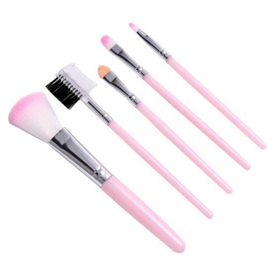 [11 GRAM] Kuas Make Up Set isi 5 pcs - Cosmetic Make Up Brush