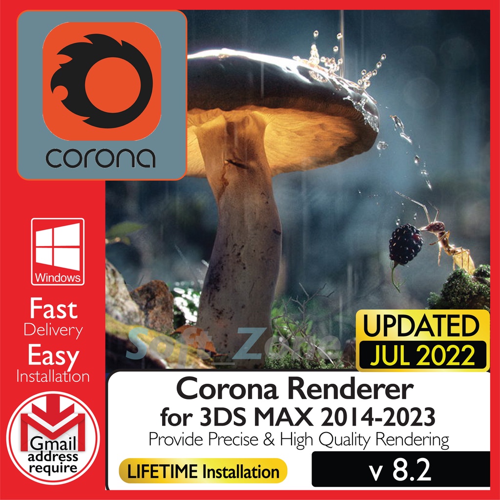 

Crn Rndrr 8.2 fr 3DS MAX 2014-2023 - Prcs & Hgh Qlty Rndrng [WINDOWS x64] - Dgtl Dwnld