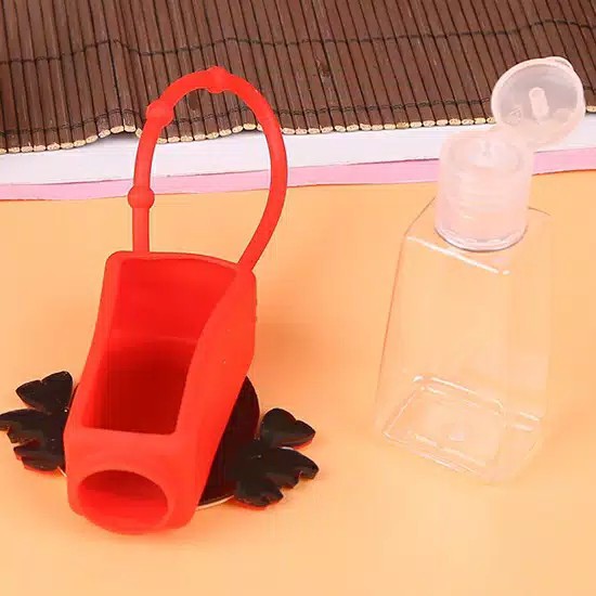 [ PART 1 ] BOTOL HAND SANITIZER GEL HOLDER GANTUNGAN KUNCI KARAKTER SILICONE SILIKON