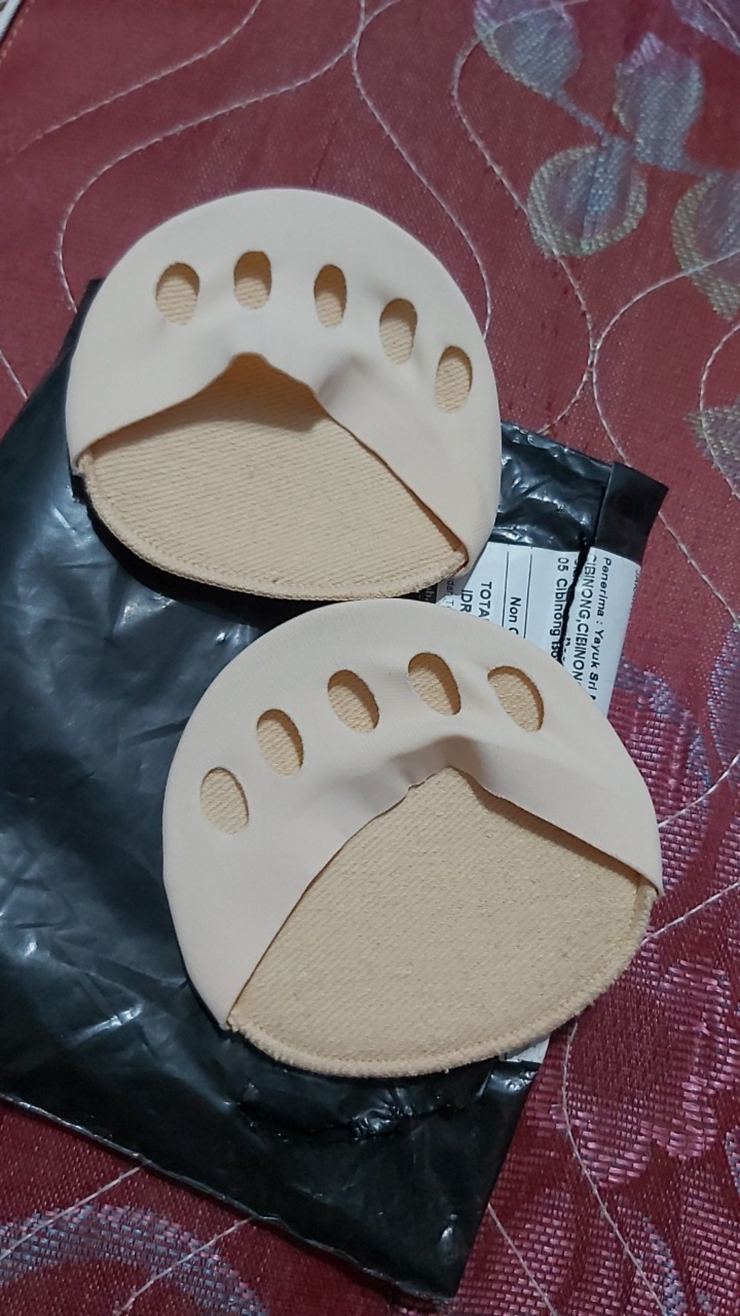Bantalan Kaki Depan / Alas Busa Empuk Anti Slip / Insole Depan Impor / Sole Anti Pegal