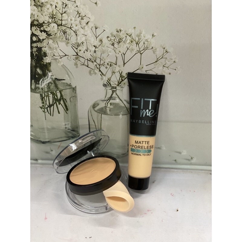 FOUNDATION &amp; BEDAK FIT ME 2in1