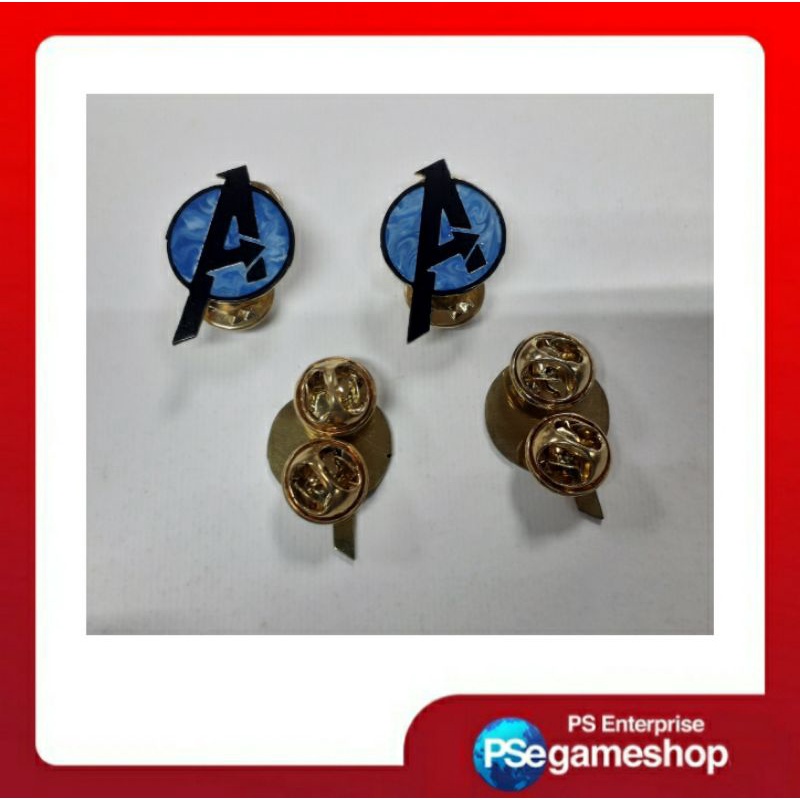 Pin Kerah Logo Marvel Avengers