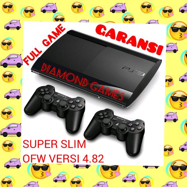 Paling Murah       PS3 PS 3 SONY PLAYSTATION 3 SUPER SLIM 500 GB OFW REFURBISH FREE GAME