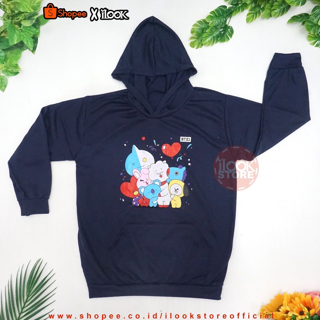 ilook | Sweater Hoodie BT21 | Sweater Koala | Hoodie Anak | Hoodie Anak