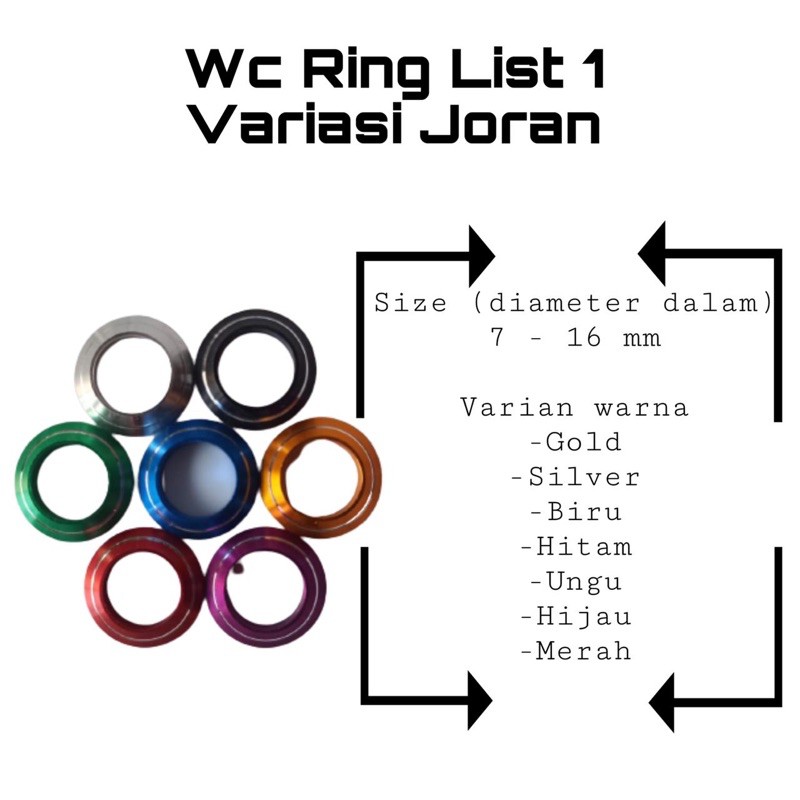 88storejakarta wc ring joran wincek list 1