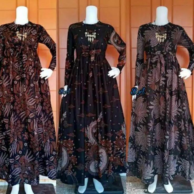 Modern.. GAMIS BATIK JUMBO LD 120 - GAMIS BATIK MODERN