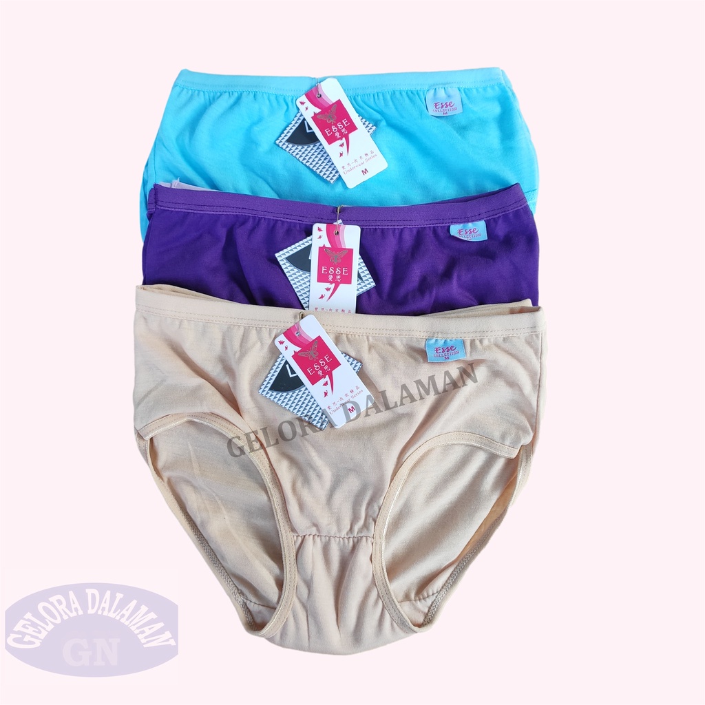 3 Pcs Celana Dalam Wanita Cd Perempuan Termurah