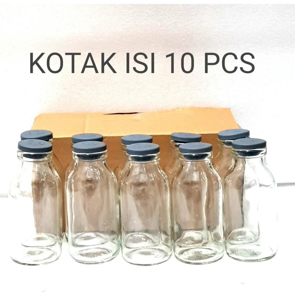 10 PCS  /16 pcs free blue gel /  KOTAK  BOTOL ASI 100ML ISI 10 PCS / KOTAK ISI 10PCS / BOTOL SUSU BAYI/ BOTOL KACA ASI 100ML ISI 10 PCS