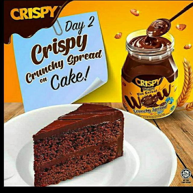 

Crispy Chocolatey Rice Cereal Crunchy Spread 450gr