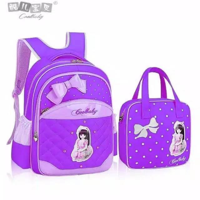 ARMELIA SHOP - Tas Sekolah Anak Perempuan Tas Wanita Set_Tas Backpack Anak Triset Bisa COD