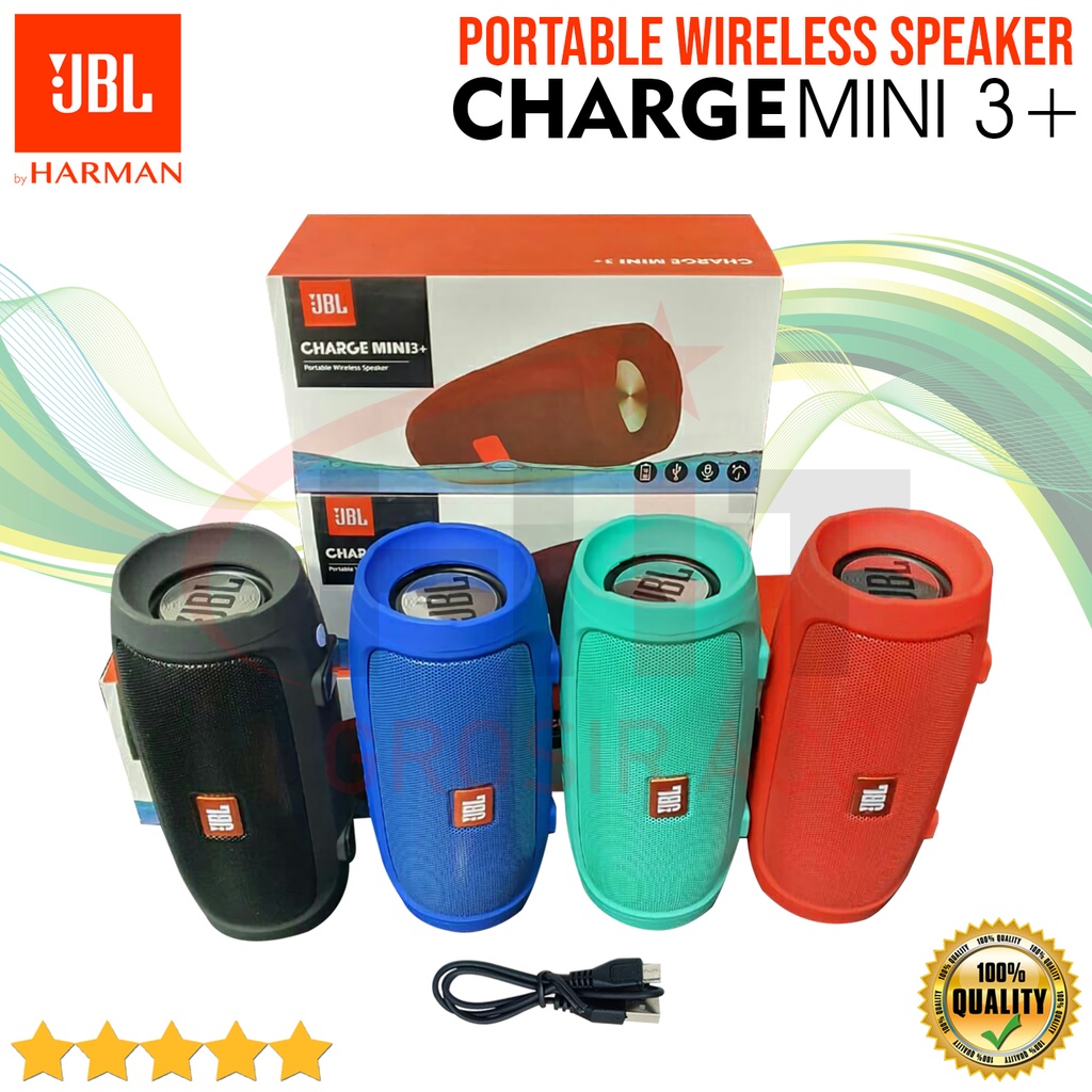 Speaker Portable Bluetooth JBL Wireless Charge Mini 3+