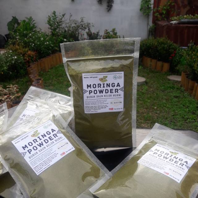 

Moringa powder / Bubuk daun kelor 100%
