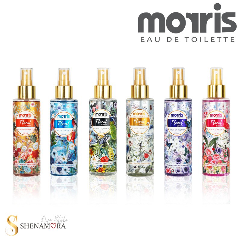 Morris EDT Parfum Cewek Original Floral Edition 150ml (NON Gas)