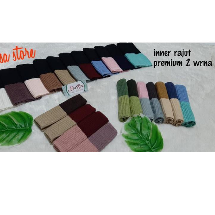 (TERLARIS) >> 112VNS Bandana premium/ ciput rajut anisa/bandana rajut/iner rajut/ ciput
