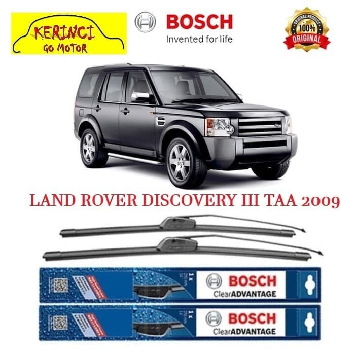 WIPER BOSCH CLEAR ADVANTAGE LAND ROVER DISCOVERY lll TAA 2009 22&quot; &amp; 21