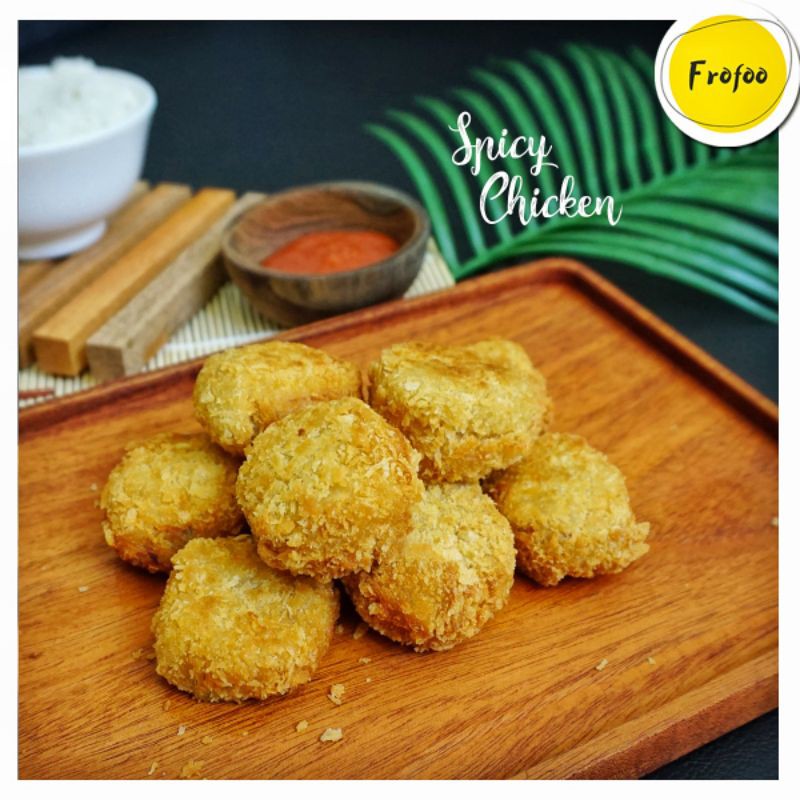 

Spicy Chicken Premium 10pcs Frofoo Halal Homemade Frozen Food