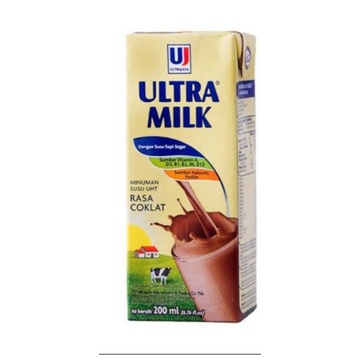 

ultra milk uht coklat 200 ml