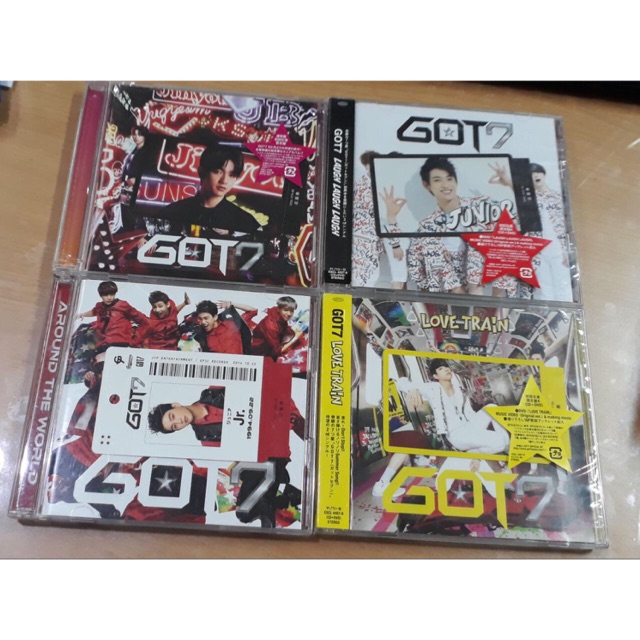 GOT7’s Japan Album with Jinyoung PC( Unsealed )