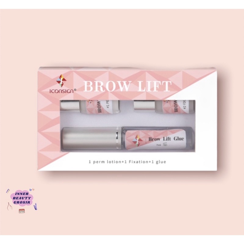 Brow lift /  laminasi alis / eyebrow lamination / eyebrow lash lift / lash lift eyebrow Iconsign