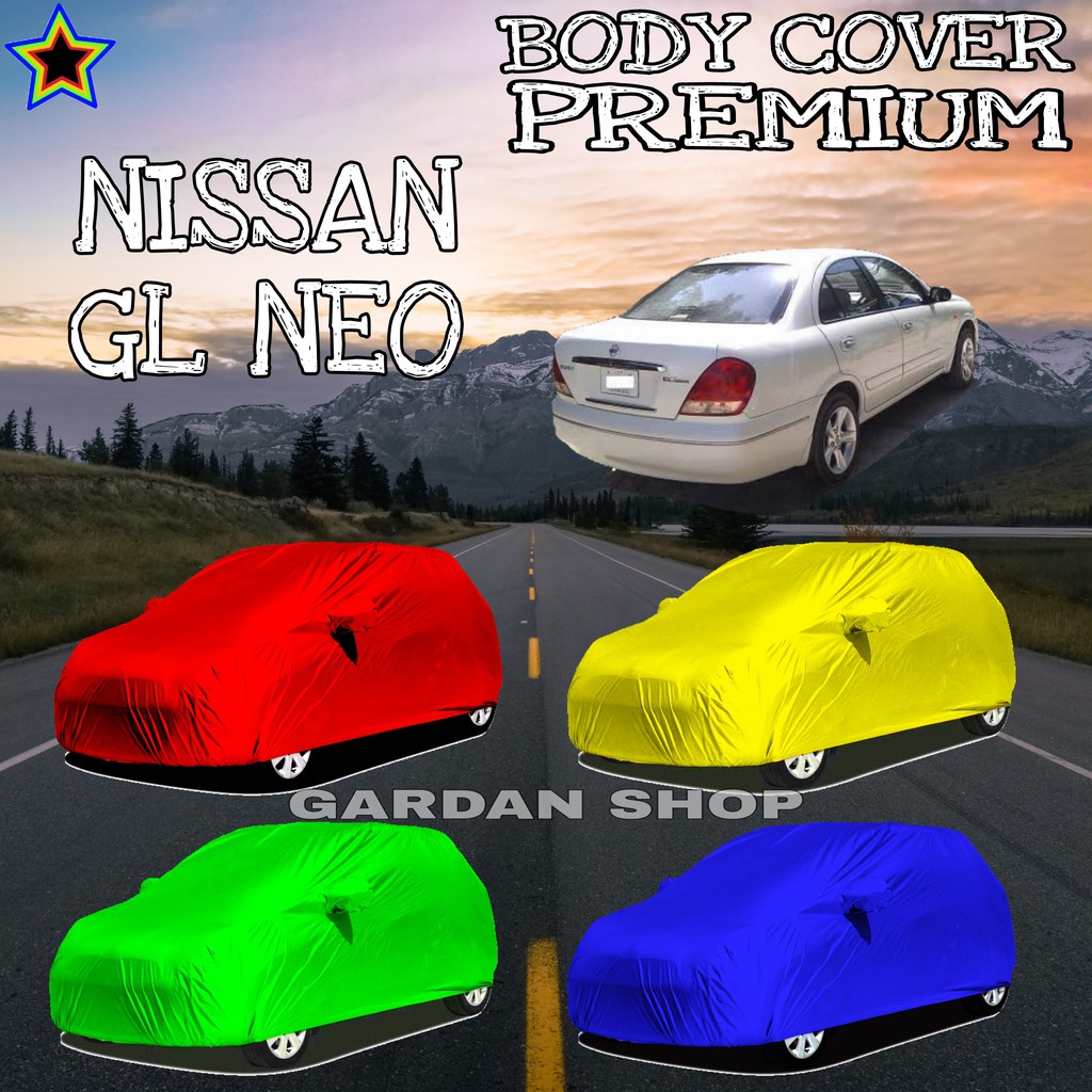 Sarung Mobil NISSAN GL NEO Polos WARNA Body Cover Nisan PREMIUM