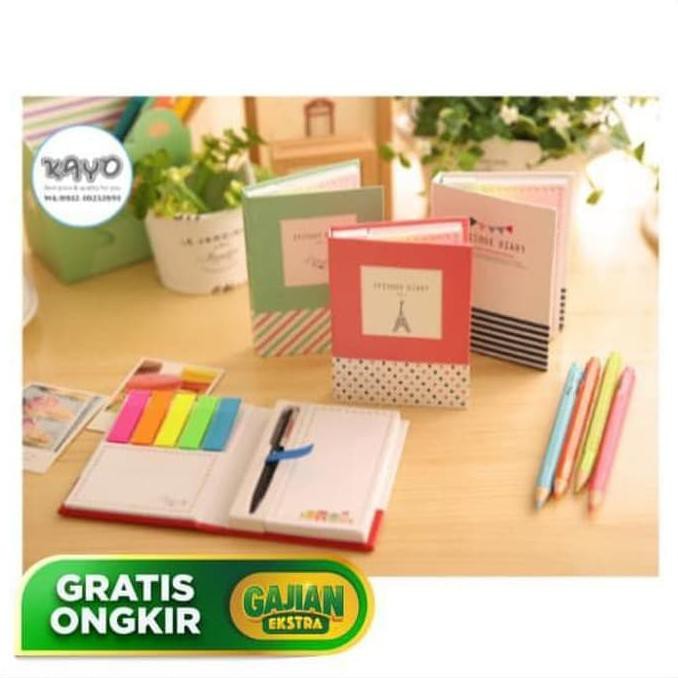 

IBARUl BUKU MEMO, memo pad, stick it, memo lucu, stiker, note, MEMO 3 IN 1 ICLl