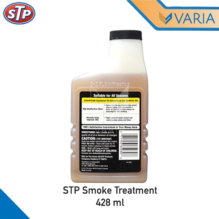 STP Smoke Treatment 428 ml Pencegah Pengurang Asap Knalpot Mesin